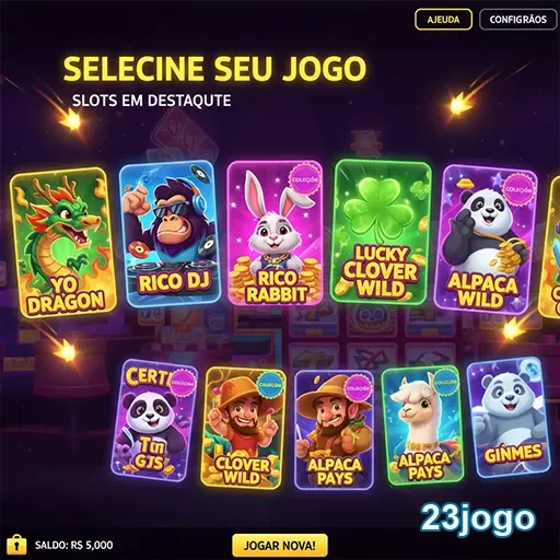 Ilustração de Explore o cassino online 23jogo: roleta, blackjack e mais