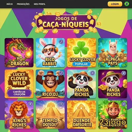 Interface premium do app 23jogo com serviços VIP