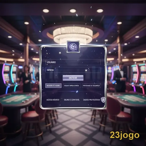 Jogador desfrutando de slots empolgantes no cassino